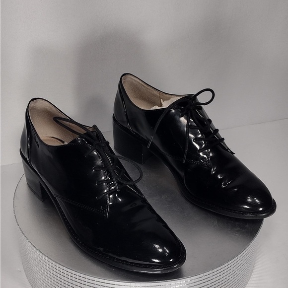 Louise Et Cie Classic Black Men\'s Dress Shoes size 7 pre owned Exellent cond main image 9